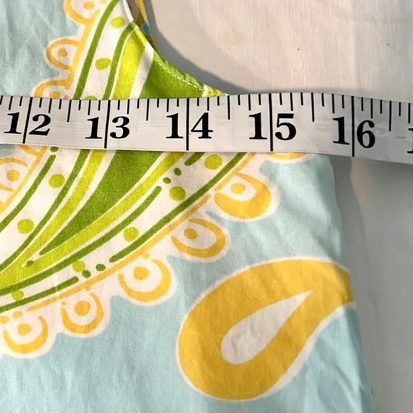 Lilly Pulitzer,Size 10, Sleeveless Dress w/ Side Bows in Gorgeous Paisley Print - Picture 5 of 8